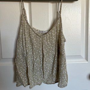 Abercrombie & Fitch Flowy Tank Top Size Small Great Condition